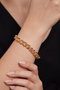 Heliophilia Silver Pulsera de Metal Dorada CBL9939A